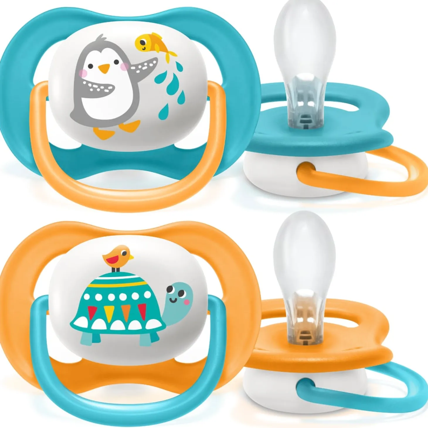 Philips Avent Sucettes Air Mix Animals Multicolore 6-18 mois