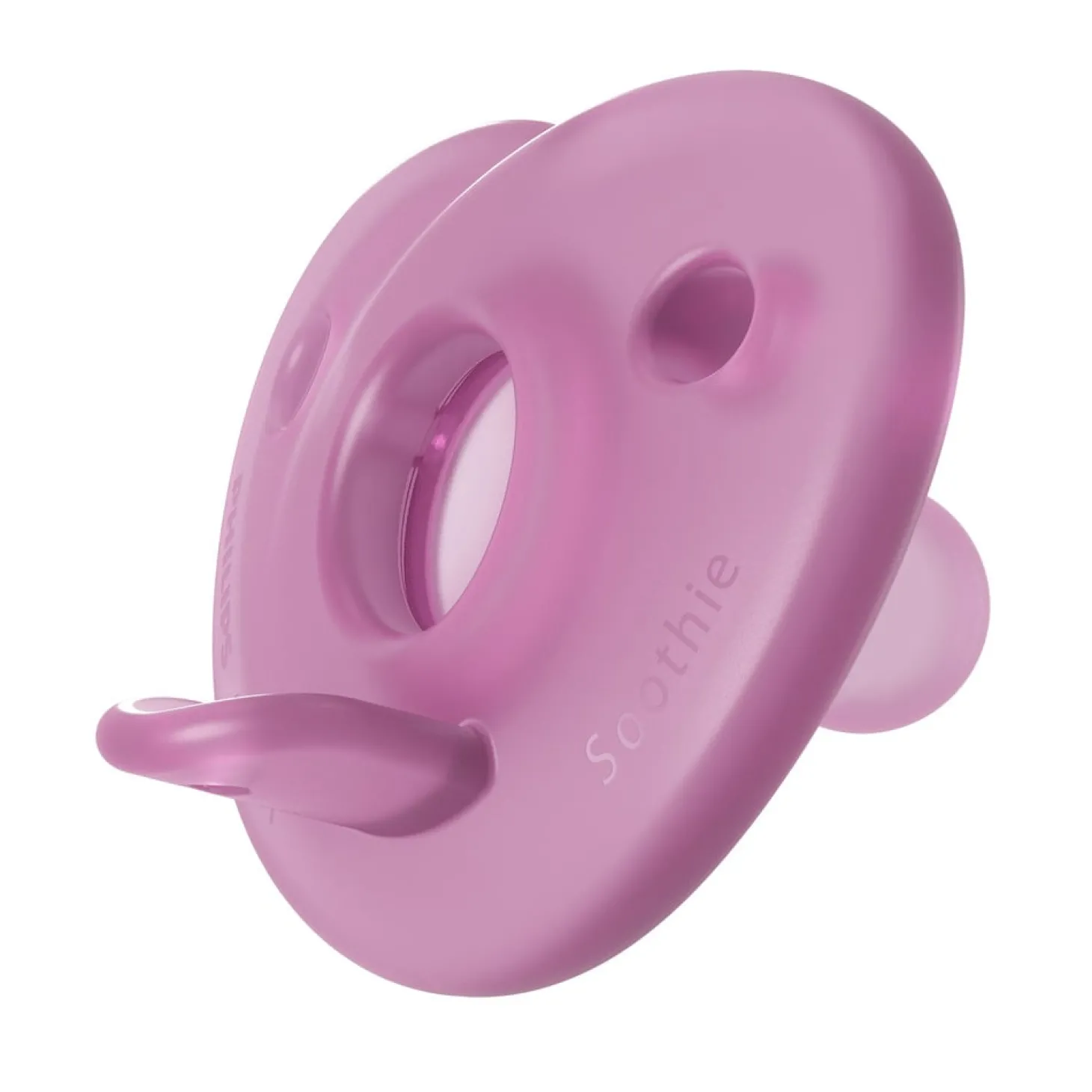 Philips Avent 2 sucettes Soothie cœur Rose Clair/Rose Framboise 0-6 mois