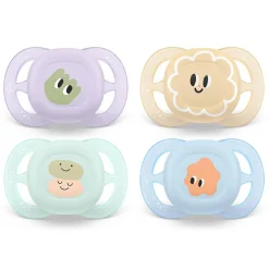 Philips Avent                    Sucettes Ultra start x2    Pastel Print            0-2 mois