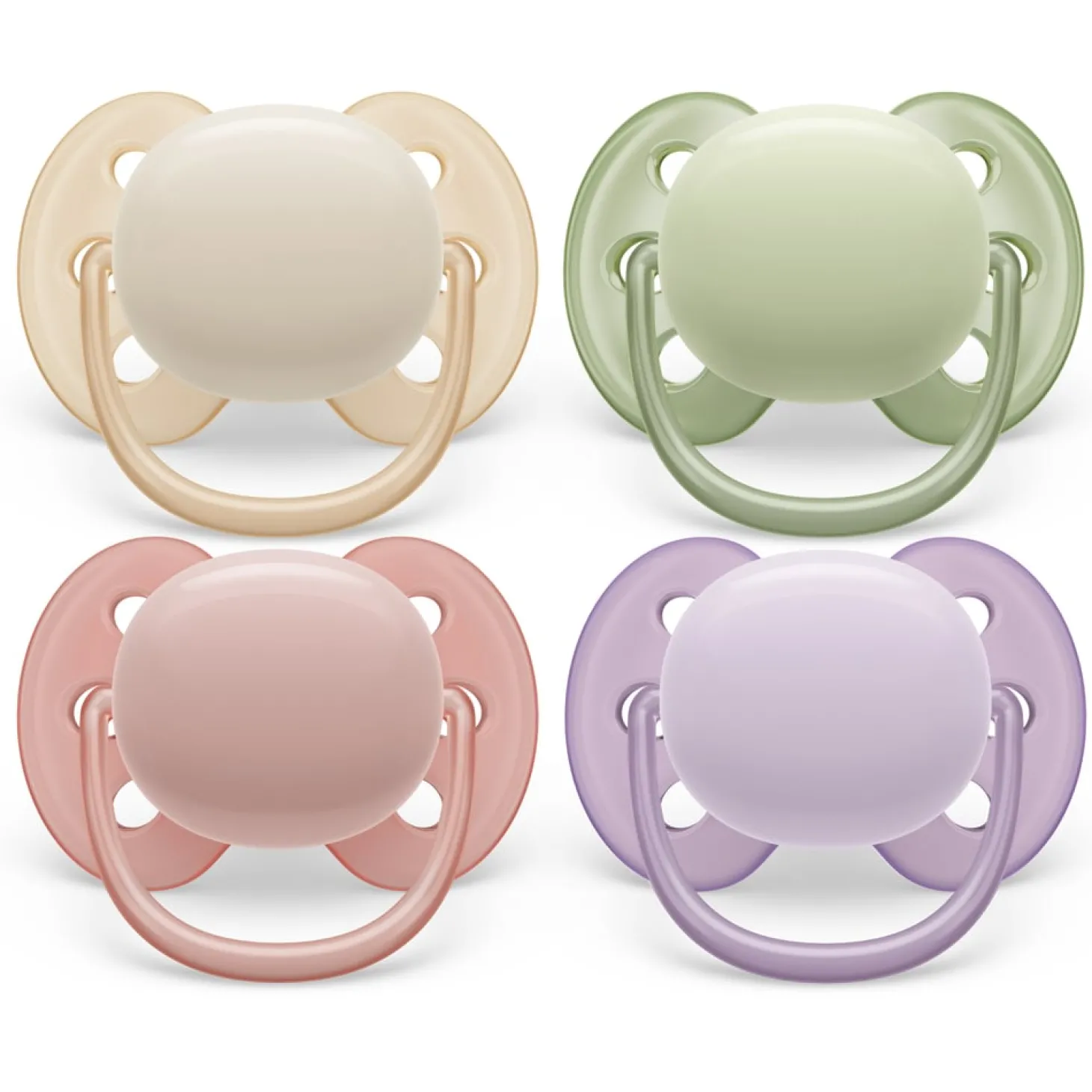 Philips Avent 2 Sucettes Ultra douce Multicolore