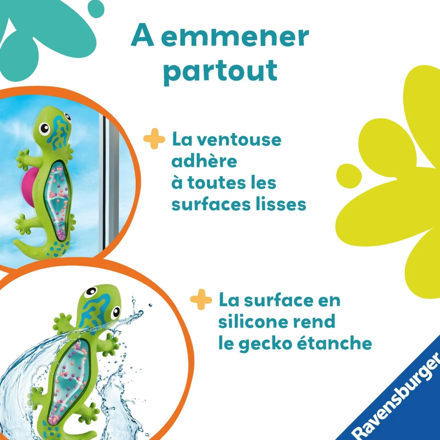 Play+ Baton de pluie Gecko Vert