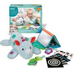 Play+                    Coussin d'activités    Rhinocéros            0-24 mois