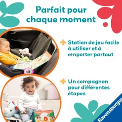 Play+ Coussin d'activités Rhinocéros 0-24 mois