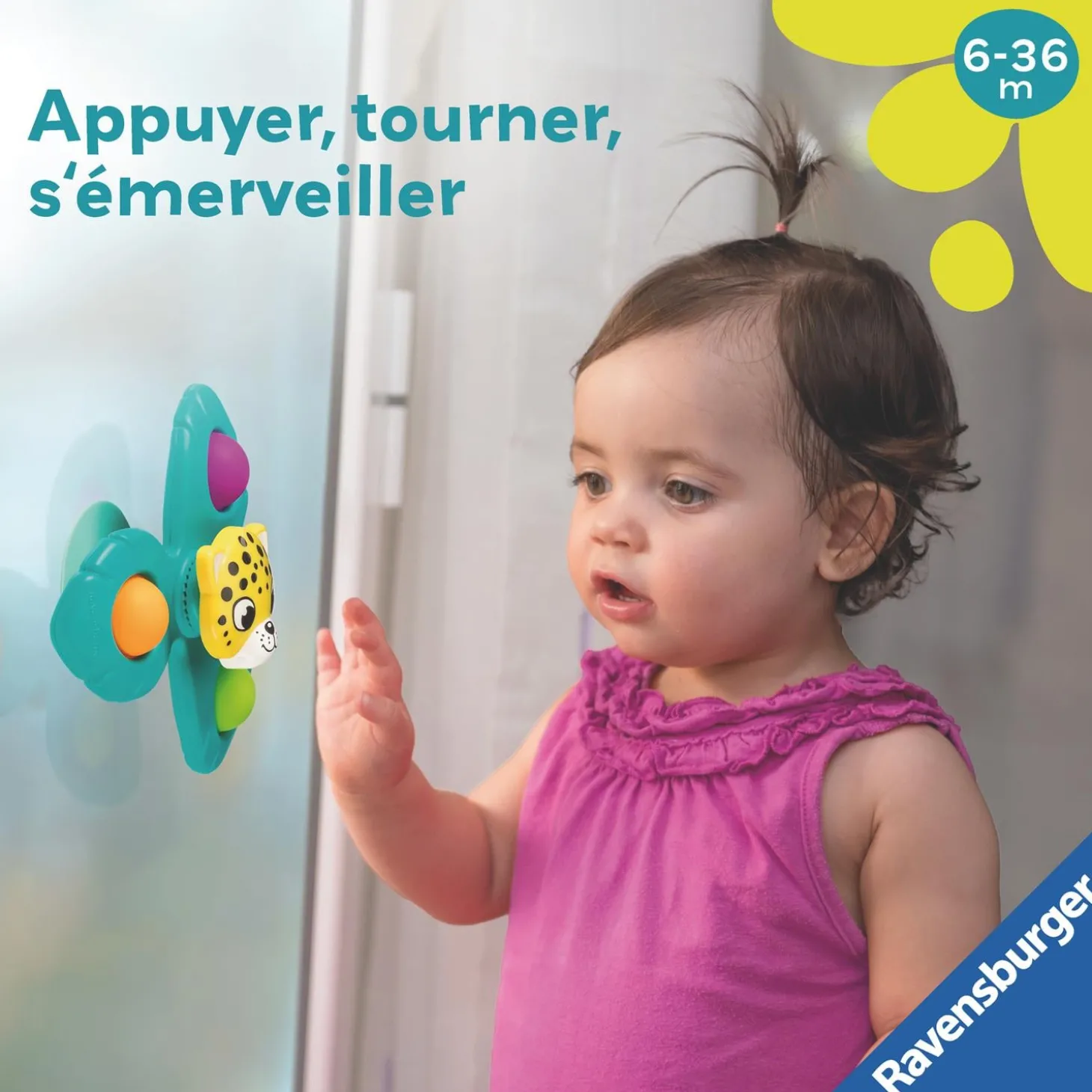 Play+ Jouet Baby Spinner Orang-Outan