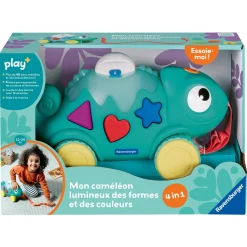 Play+                    Jouet Caméléon lumineux    Bleu