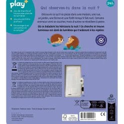 Play+ Livre Cherche et brille Dans La Nuit Multicolore