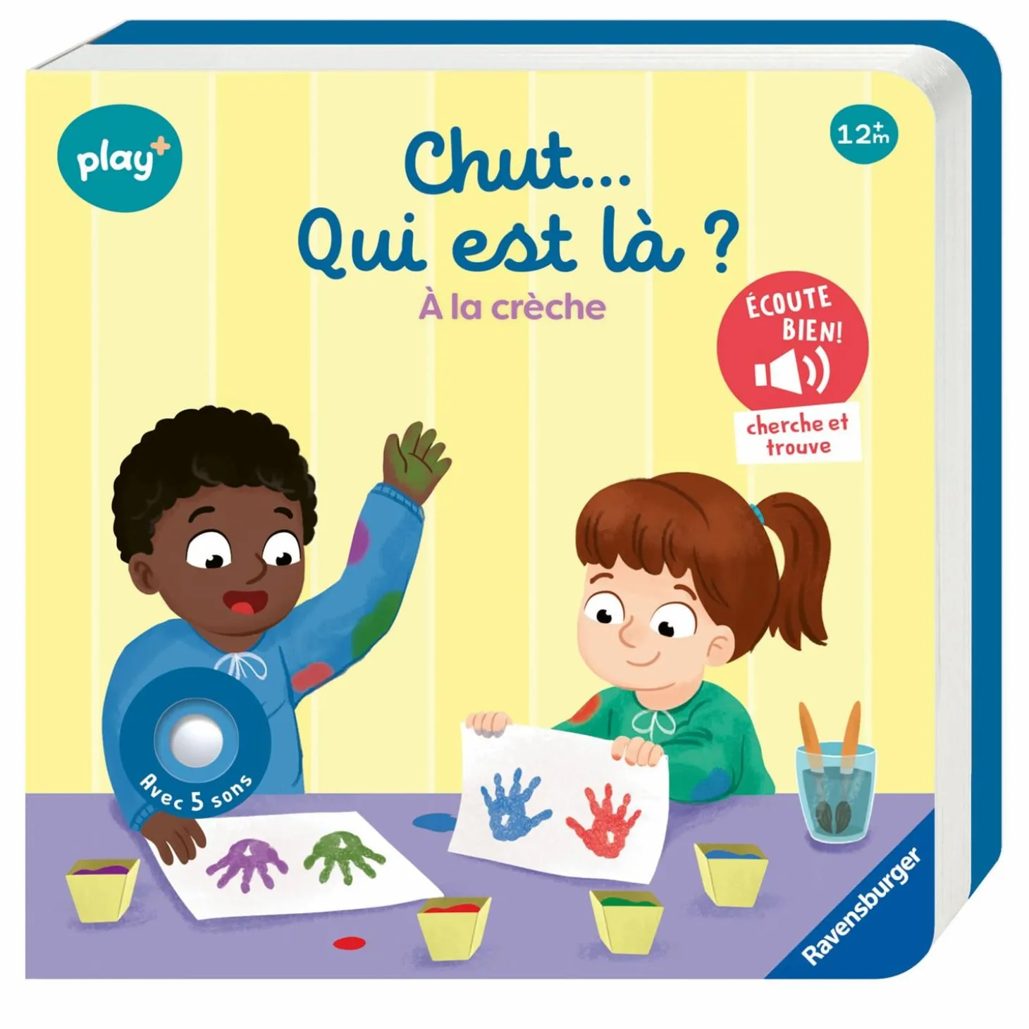 Play+ Livre Chut…qui est là ? A la crèche Multicolore