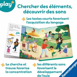 Play+ Livre Chut…qui est là ? Au parc Multicolore