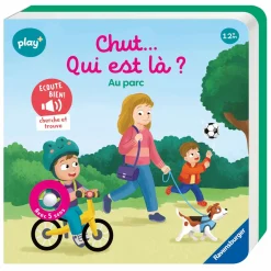 Play+                    Livre Chut…qui est là ? Au parc    Multicolore