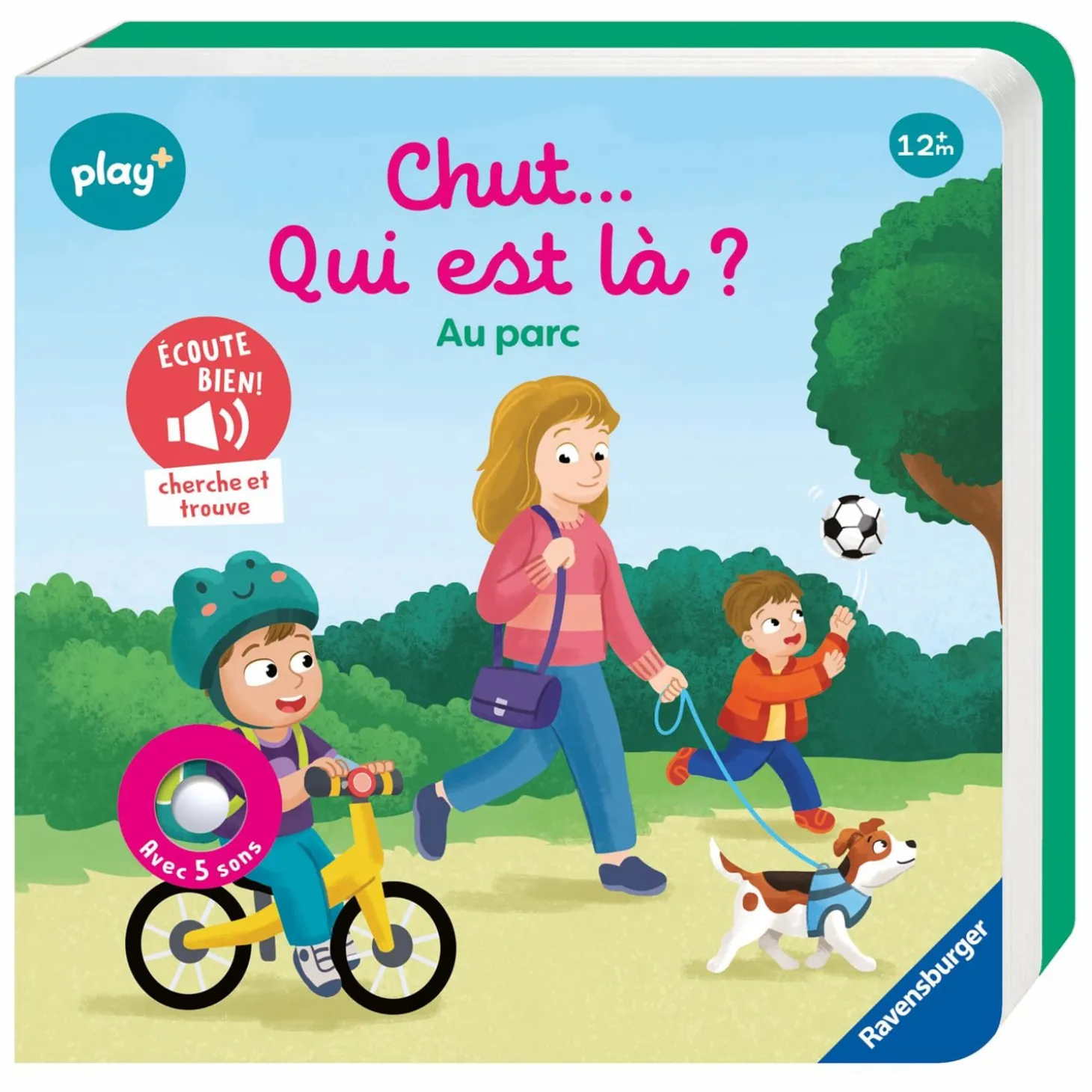 Play+ Livre Chut…qui est là ? Au parc Multicolore