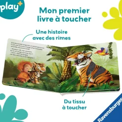 Play+ Livre Es-tu un singe comme moi? Multicolore