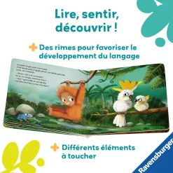 Play+ Livre Es-tu un singe comme moi? Multicolore