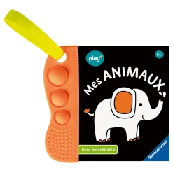 Play+                    Livre Flip & pop : livre constrasté Mes Animaux    Multicolore