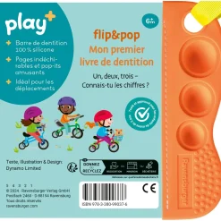 Play+                    Livre Flip & pop    Mes Premiers Chiffres Multicolore