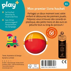 Play+ Livre hochet Mes Premiers Jouets Multicolore