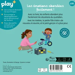Play+ Livre Mes routines Les Émotions Multicolore