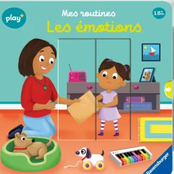 Play+                    Livre Mes routines    Les Émotions Multicolore