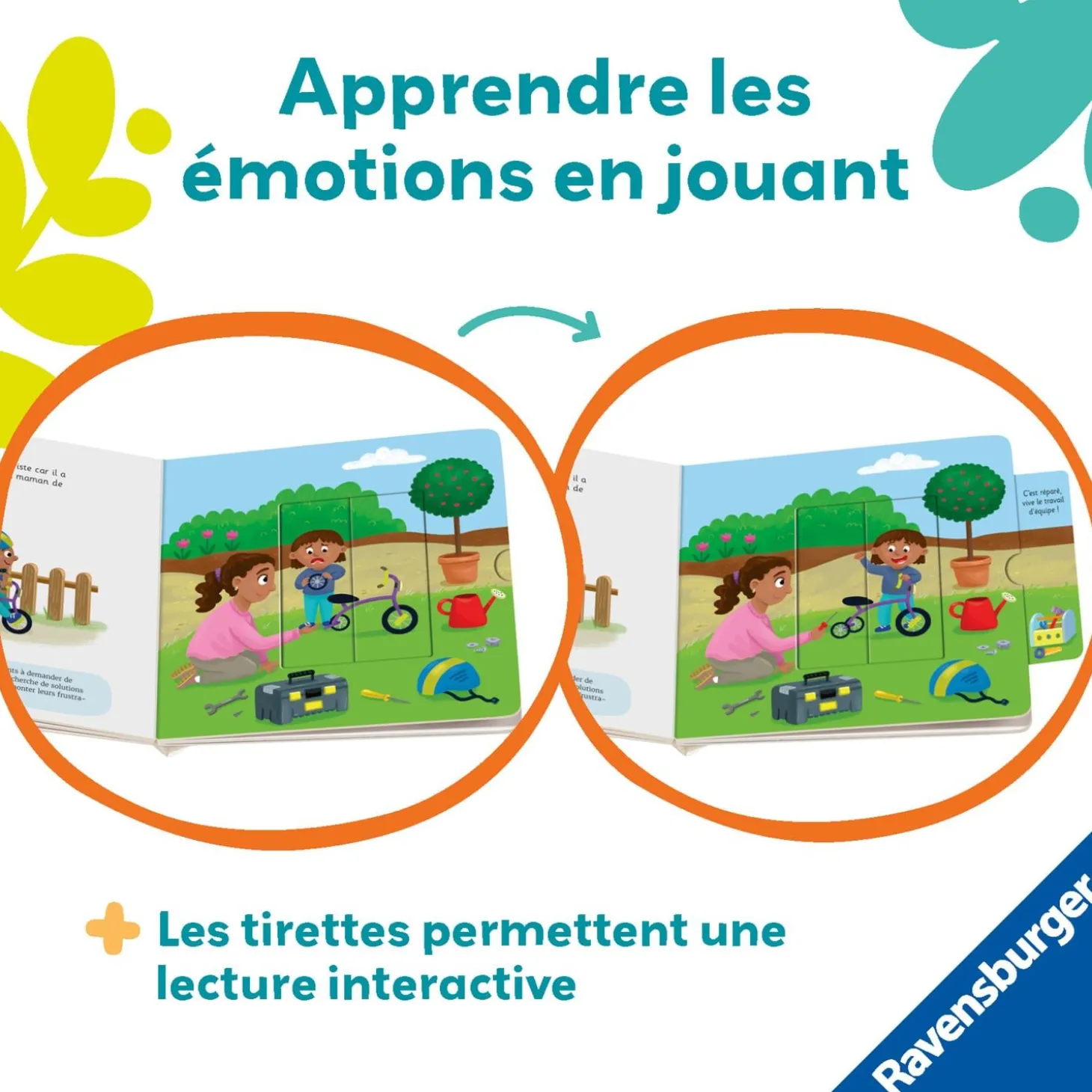 Play+ Livre Mes routines Les Émotions Multicolore