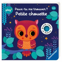 Play+ Livre Peux-tu me trouver ? Petite chouette Multicolore