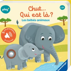 Play+                    Livre sonore cherche et trouve    Les Bébés Animauxmulticolore