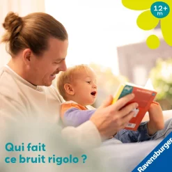 Play+ Livre sonore cherche et trouve Les Bébés Animauxmulticolore