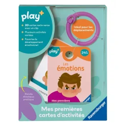 Play+ Mes premières cartes d'activités Les émotions Multicolore