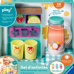 Play+                    Set d'activités Mon premier service à boissons    Multicolore