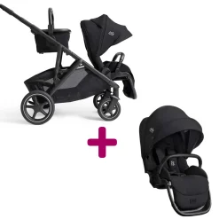 Poussette Versiti Eclipse avec assise supplementaire                             de Joie