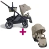 Poussette Versiti Sandstone avec assise supplementaire                            de Joie