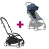 Poussette Yoyo 3 Pack 6+ Air France Cadre Noir                            de Stokke
