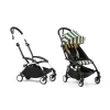 Poussette YOYO 3 Pack 6+ Riviera Monaco Cadre Blanc                            de Stokke
