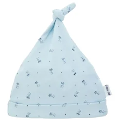 P’tit bisou                    Bonnet Petit Cocon Daim    Bleu            Prématuré