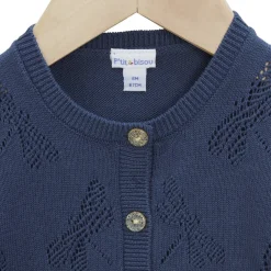 P’tit bisou Cardigan Mon petit nuage Bleu Infinity 18 mois