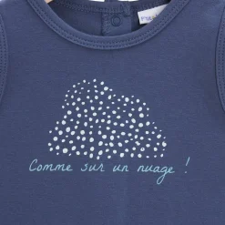 P’tit bisou                    Combicourt Mon petit nuage    Bleu Infinity            12 mois