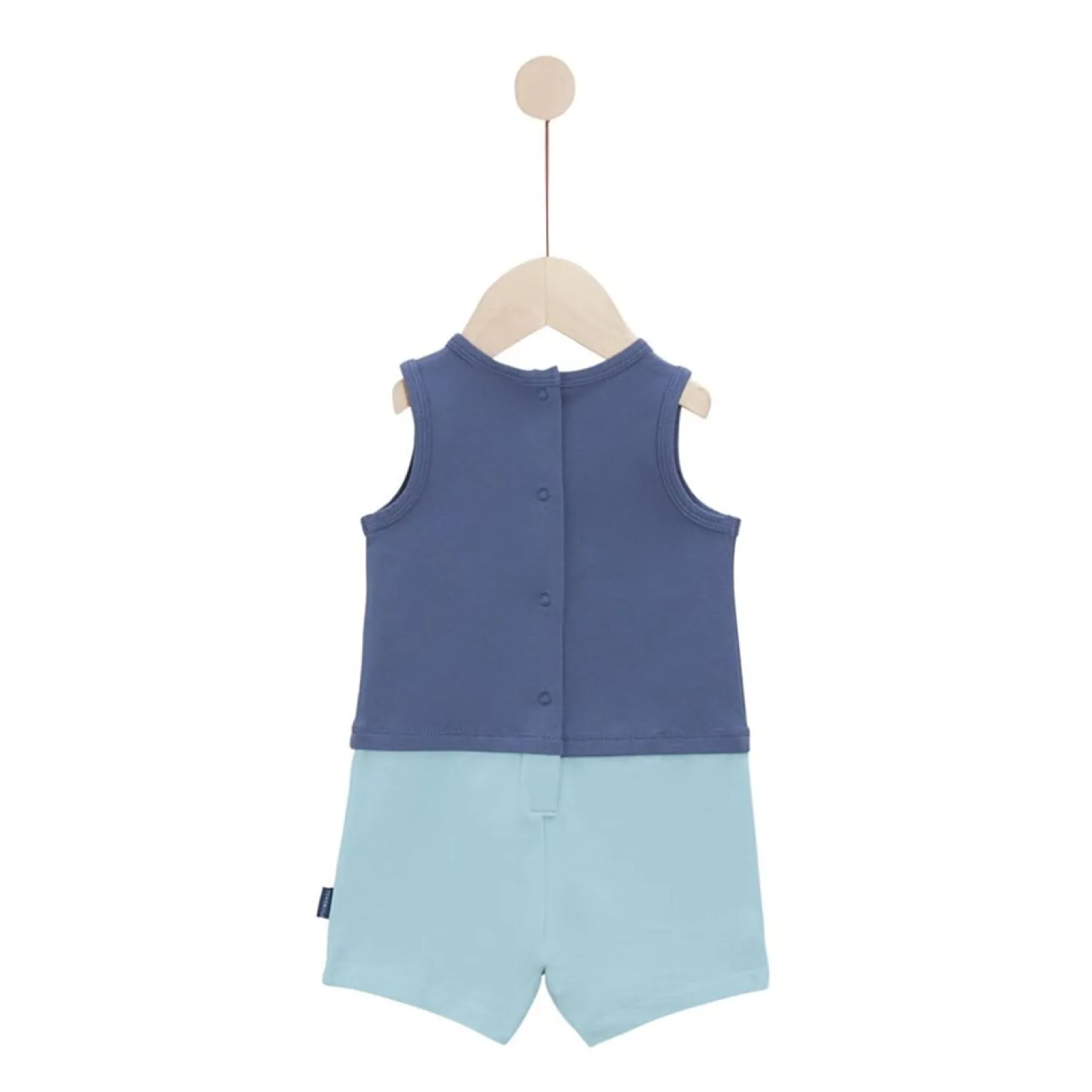 P’tit bisou Combicourt Mon petit nuage Bleu Infinity 12 mois