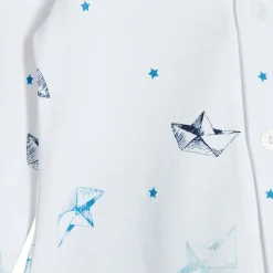 P’tit bisou                    Ensemble pantalon avec haut Plage    Paper Boat            3 mois