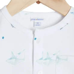 P’tit bisou                    Ensemble pantalon avec haut Plage    Paper Boat            3 mois