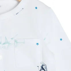 P’tit bisou                    Ensemble pantalon avec haut Plage    Paper Boat            3 mois