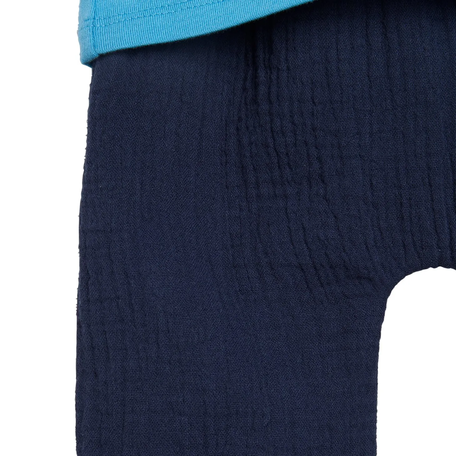 P’tit bisou Ensemble pantalon avec haut Plage Bleu