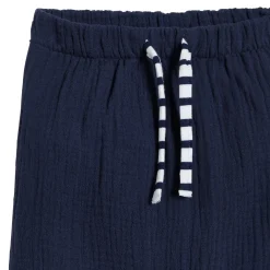 P’tit bisou Ensemble pantalon avec haut Plage Bleu