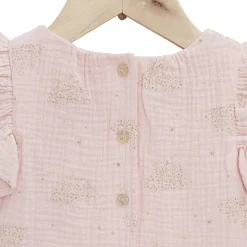 P’tit bisou                    Ensemble robe avec leggings Mon petit nuage    9 mois