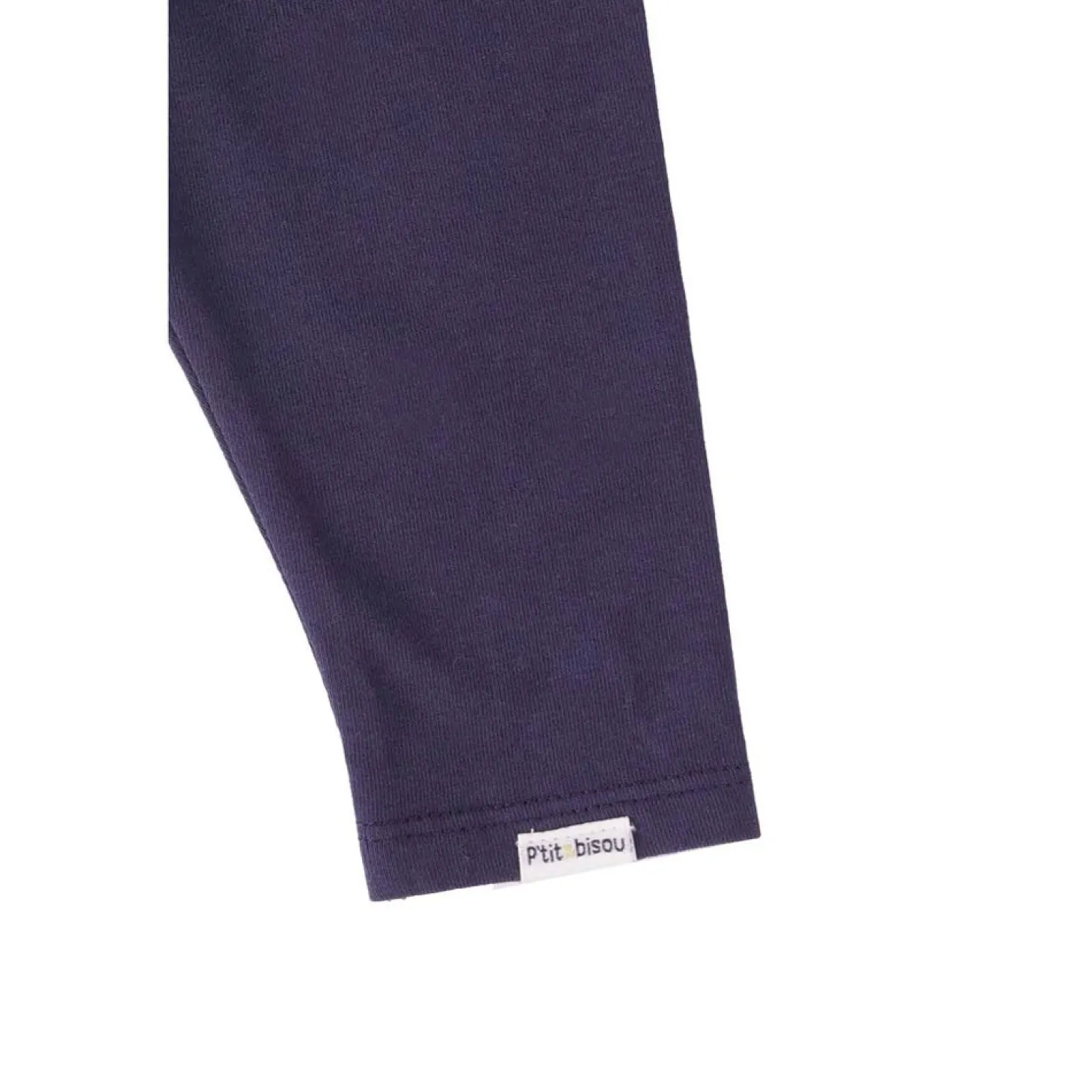 P’tit bisou Legging Marin poétique bleu 1 mois
