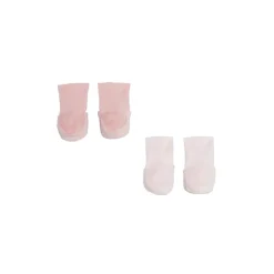 P’tit bisou                    Lot de 2 paires de chaussons Mes Essentiels    Violet            6-9 mois