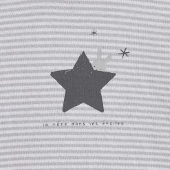 P’tit bisou Pantalon+tee shirt imp star Mon Lapin Calin Gris