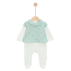 P’tit bisou                    Pyjama Chat Mon Trousseau Chaton    Imprimé Green Glitter Cat            6 mois