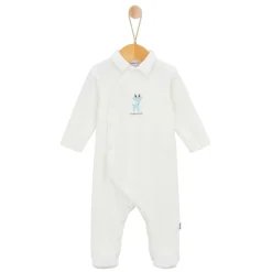 P’tit bisou Pyjama Petit Cocon Blanc Naissance