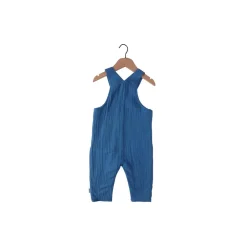 P’tit bisou Salopette longue avec haut Bleu Jardinet 18 mois