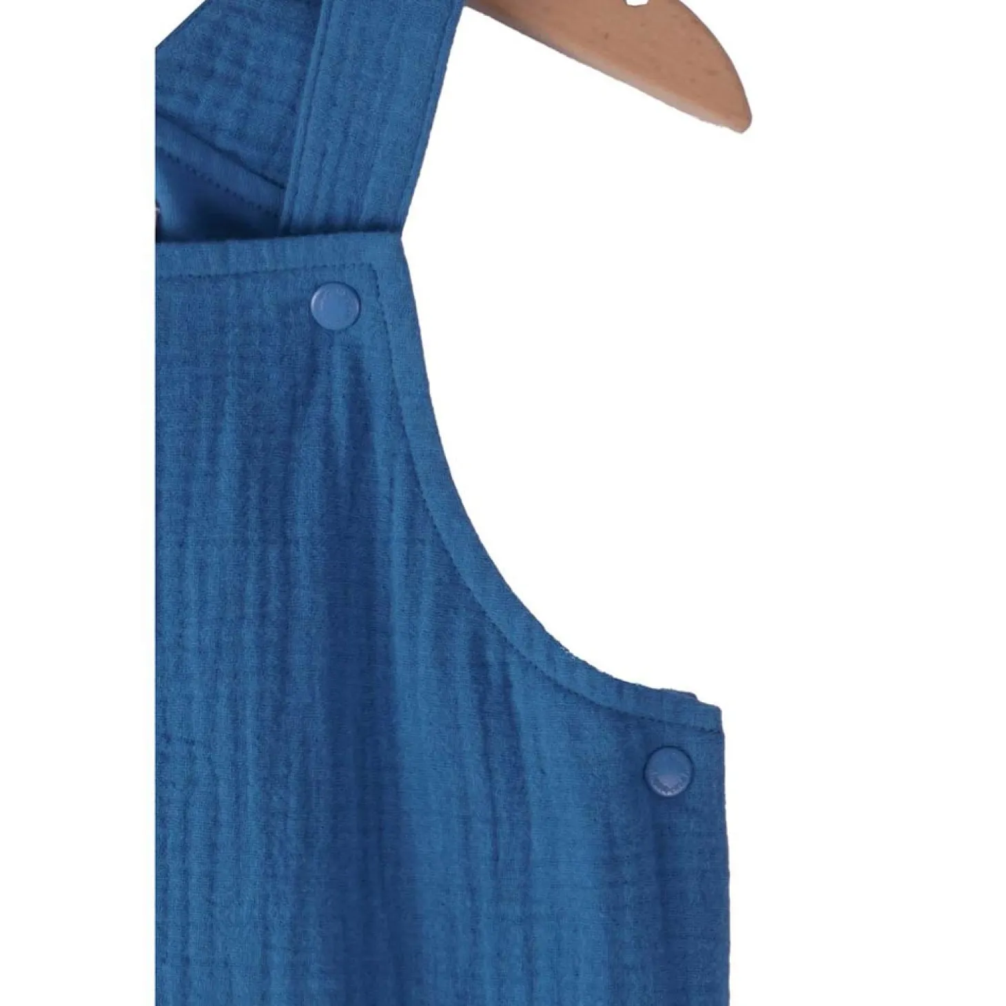 P’tit bisou Salopette longue avec haut Bleu Jardinet 18 mois