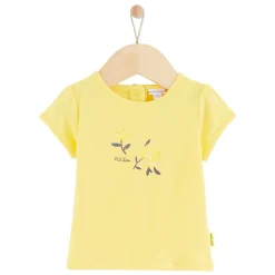 P’tit bisou Tee-shirt manches courtes Trop Chou Jaune 9 mois