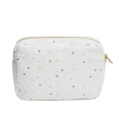 P’tit bisou Trousse Toilette Mon Trousseau Chaton Imprimé Graminée